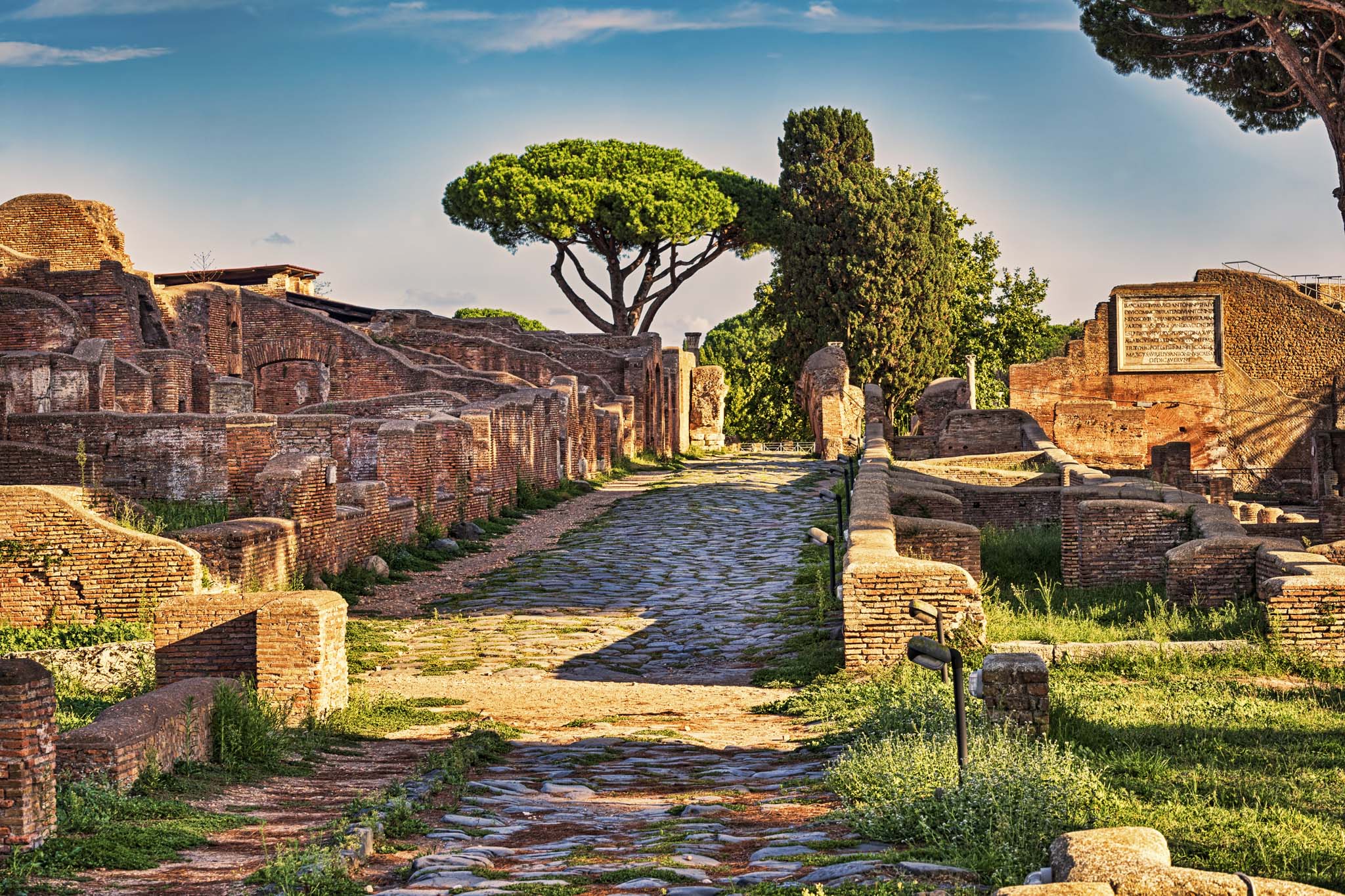 Pianta del sito archeologico